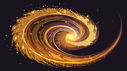 abstract spiral background