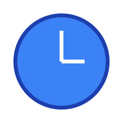 blue arrow button