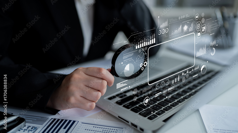 Poster data analytics and big data strategy for real-time analytics, predictive data modeling, business int