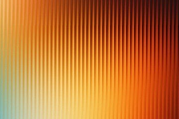 Illustration of abstract vertical lines in warm orange and yellow gradient