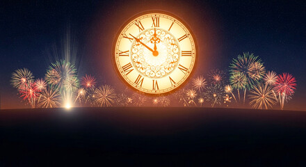 new year clock