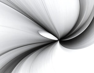 Abstract grayscale swirling design