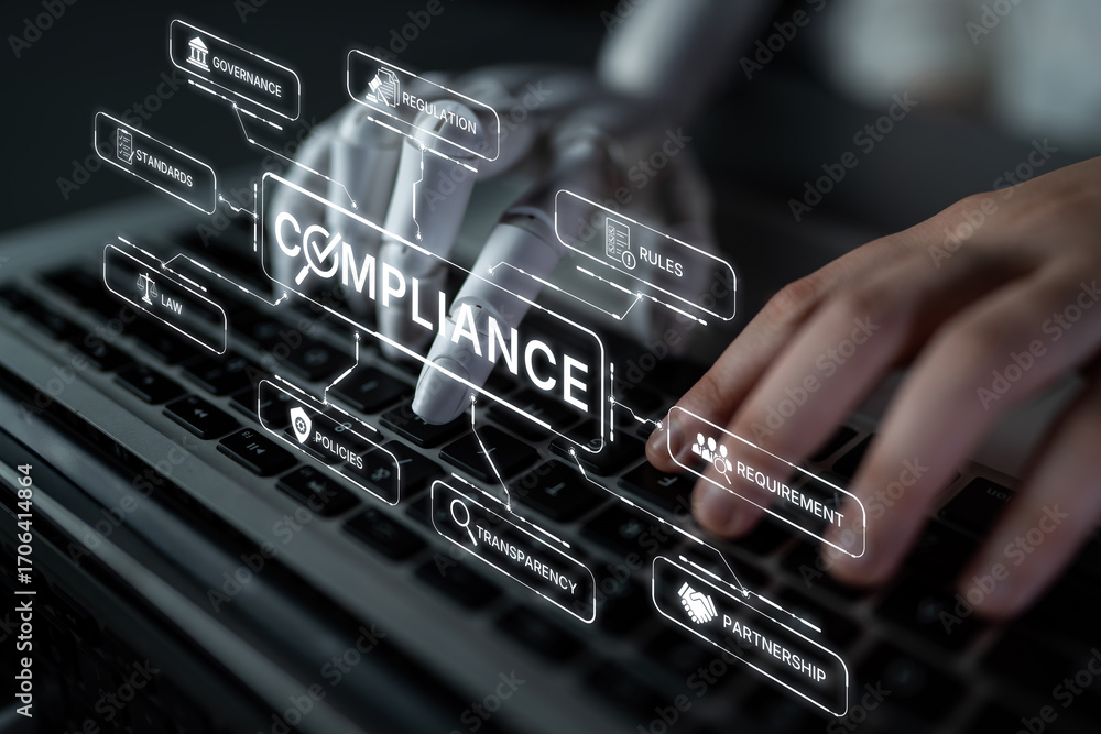 Poster ai ensures compliance with automated policy checks, smart regulation systems, and intelligent auditi