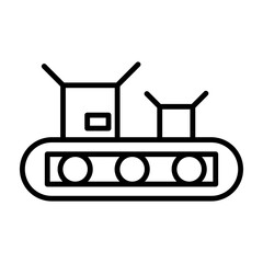 PackagingVector Line Icon Design