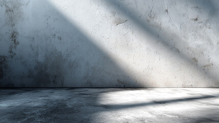 Minimal Urban Style with Concrete Texture and Shadows