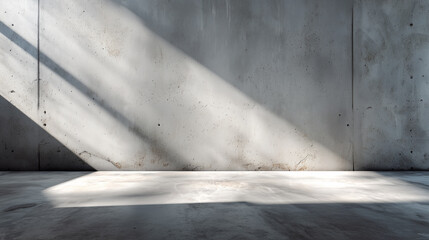 Clean Concrete Wall Background with Soft Gradient Light