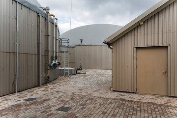 Bio-LNG (Biomethane) production plant in details. Turning organic waste into renewable alternative gas.