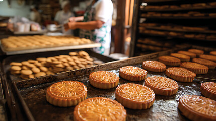  A visit to a traditional Chinese bakery selling moon cakes, almond biscuits, and egg tarts (3)