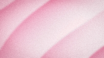 Abstract light pink and white background with soft, blurred diagonal waves and a grainy texture. Ideal for gentle, feminine designs and templates