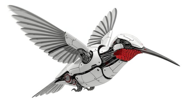 Mechanical hummingbird robotic bird flying machine animal robot artificial intelligence wings future tech
