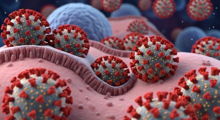 Visualizing the Microscopic World of Viral Particles and Cellular Structures During Infection