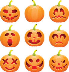 Collect Pumpkin for Halloween