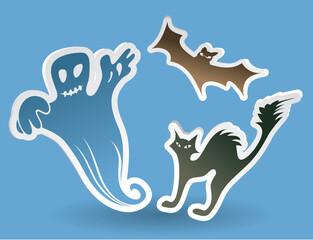 Halloween sticker