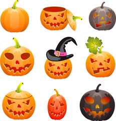Collect Pumpkin for Halloween