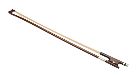 Violin bow for string instrument isolated PNG with Transparent Background