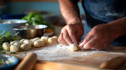 Hands-on cooking class on how to prepare traditional Italian gnocchi during midday 