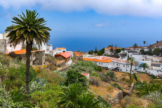 Architecture of Valverde resort on El Hierro Island, Canary Archipelago, Spain, Europe