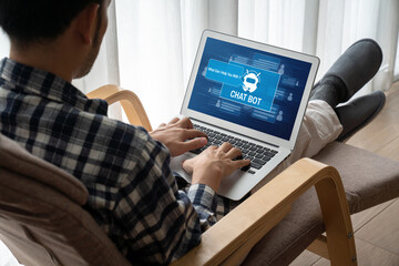 Chatbot software application for modish online business that automatically reply to customer...