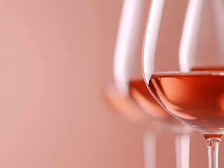 Rose Wine Glasses: Elevated elegance for toasting moments. Delicate hues and crystal clarity invite enjoyment. Share the good times with a glass of rose.
