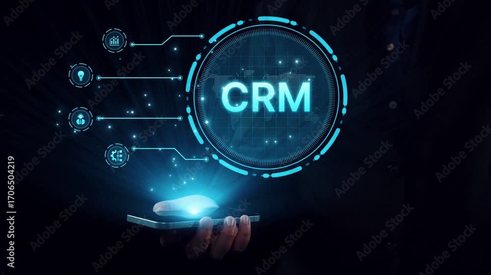 Poster crm platforms improve customer relationships through data analysis, crm communication tools, and aut