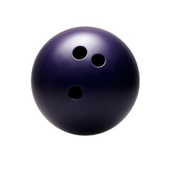 Bowling Ball Isolated on White Background
