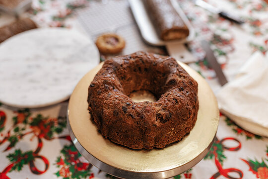 Christmas fruit cake