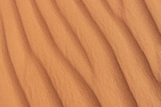 Patterns in sand dunes in outback Australia.