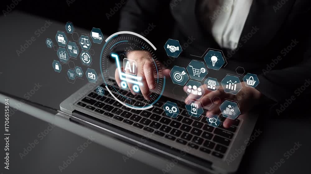 Poster ai transforms ecommerce by enabling smart product recommendations, ai automated shopping decisions, 
