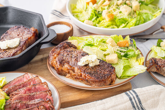  Garlic Butter Ribeye Steak