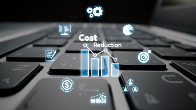 Cost reduction and cost saving through digital transformation, business cost optimization, operational cost reduction, financial savings, and resource efficiency strategies for business success. Muxer