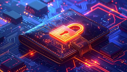 Digital wallet security, circuit board