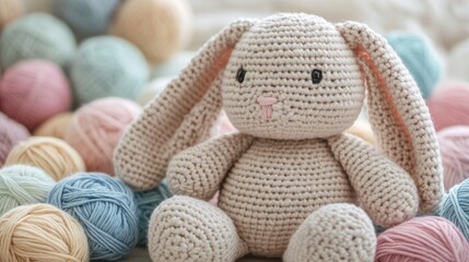 crochet rabbit generative ai
