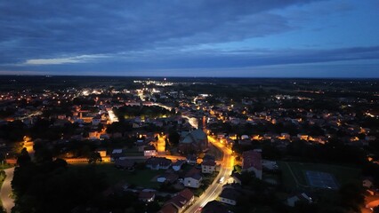 night view of the city © Artur