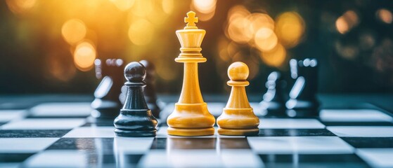 Chess game strategy competition planning business marketing education