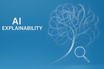 Abstract visualization of a pathway or journey for a business or personal development theme