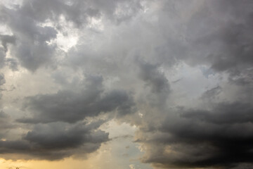 The sky is full of beautiful clouds.