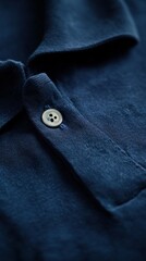 buttons on a shirt, seen up close generative ai