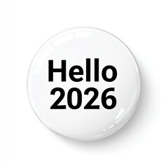 Simple circle button 2026