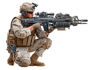 Fototapeta premium military training combat