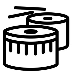 Percussion Drums Line Art