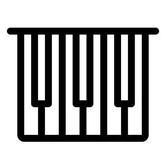 Piano Keys Icon
