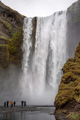 Skogafoss waterfall in Iceland