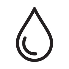 Vector art of water drop icon symbol of purity, freshness, and essential resource represents hydration, conservation, and the importance of clean water sign of life, nature, and the vital role of wate