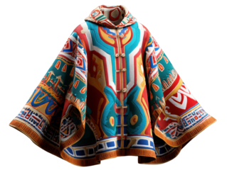 warm scarf isolated on white