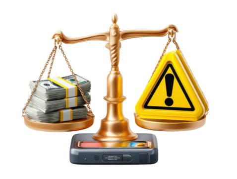 dollar and euro on balance