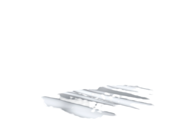 Abstract, silvery, liquid-like splatter, falling, or impact