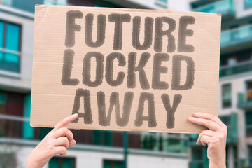 “Future Locked Away” Dreams stopped at the consulate. FUTURE. LOCK. DREAM. CONSULATE. STOP....