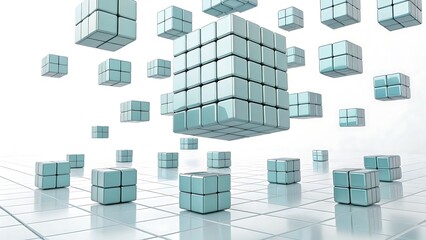 Digital cube data storage and cloud technology