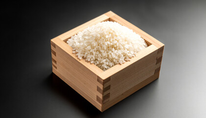 枡に入ったお米