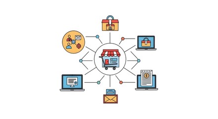 Seamless e-commerce connections drive online sales growth and secure customer data protection